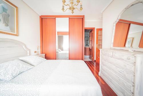 Postel nebo postele na pokoji v ubytování Toxos e froles