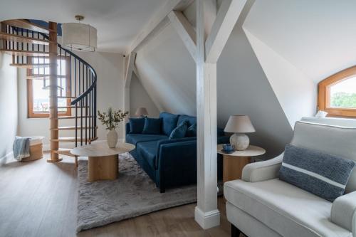 Χώρος καθιστικού στο Stara Przychodnia Apartamenty Premium