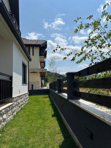 a view from the balcony of a house at Apartment MonteBreza Spa in Kolašin