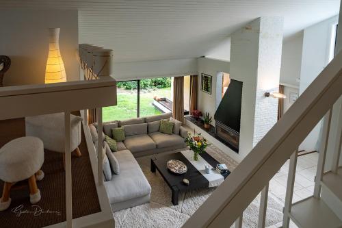 Posezení v ubytování Guest house Huize De Wit