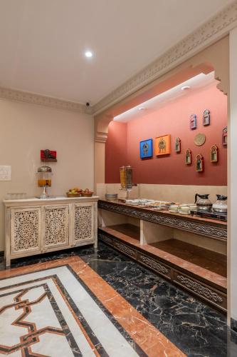 a large room with at The Residency - A Boutique Hotel in Jodhpur