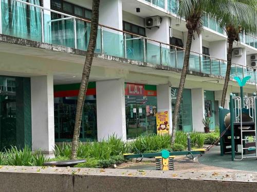 Bangunan di mana terletaknya apartmen