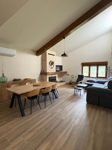 Køkken eller tekøkken på Casa Rural ENTRE LAGUNAS