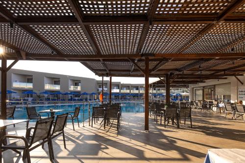 Rethymno Villageにあるレストランまたは飲食店