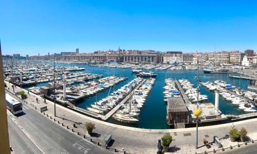 Grand Studio avec vue sur le Vieux Port