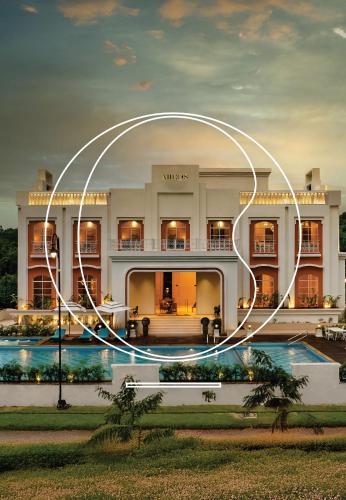 a rendering of a building with a pool at Miros - Formerly Imperial Goa in Old Goa