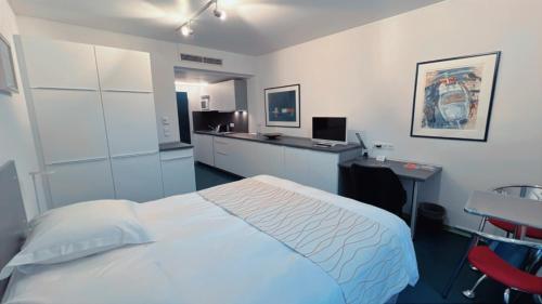 Cama o camas de una habitación en Domus Hotel