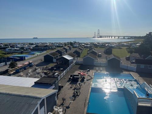 Peisaj natural din apropierea acestui camping