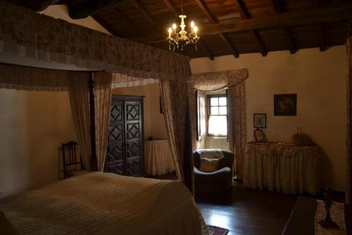 Ένα ή περισσότερα κρεβάτια σε δωμάτιο στο Quinta Santa Isabel