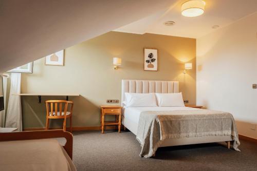Postel nebo postele na pokoji v ubytování Hotel San Jorge