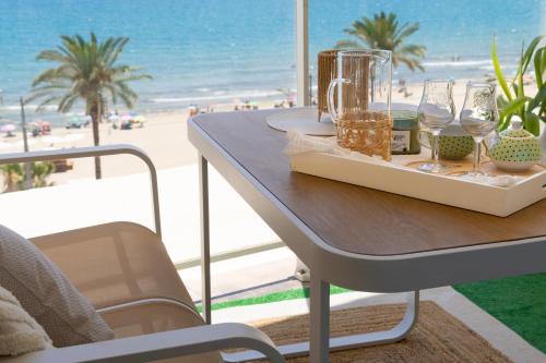 Ático en Primera línea de playa con garaje