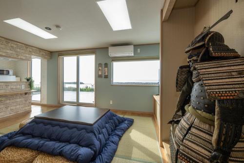 Posezení v ubytování Ocean Stay