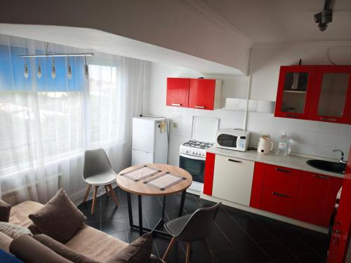 Dapur atau dapur kecil di Достык Центр