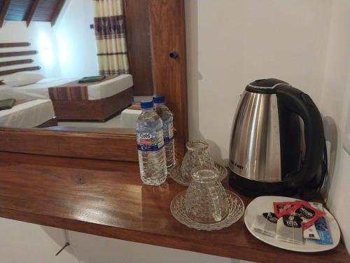Kaffi- og teaðstaða á Manju Homestay