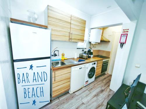 Bar and beach