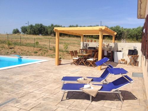 Πισίνα στο ή κοντά στο Modern villa with panoramic view