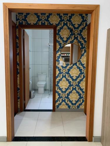 Ένα μπάνιο στο Casa do Lago - Condomínio de Casas para aluguel diário e de Temporada
