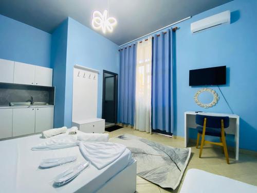 Cama o camas de una habitación en Vila al3