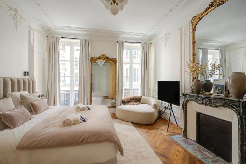 3-bedroom Luxurious Family flat - Vendôme- with AC