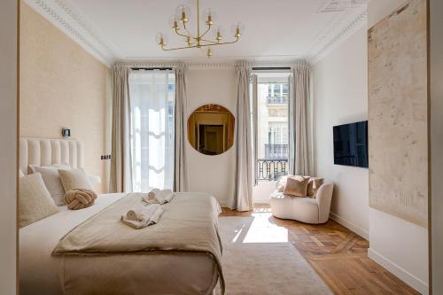 3-bedroom Luxurious and Elegant Family Flat - Vendôme - with AC