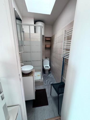 Studio equipé, lumineux a Paris