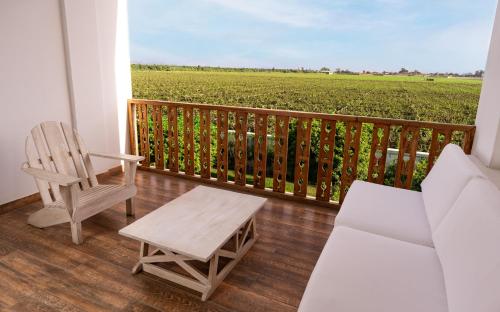 Balkón nebo terasa v ubytování Hotel Viñas Queirolo