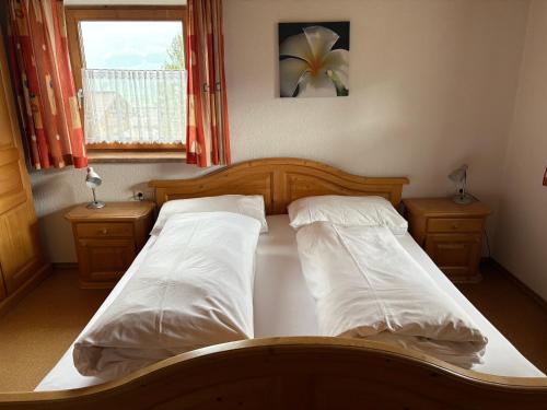 Postel nebo postele na pokoji v ubytování Ferienhof Kohler