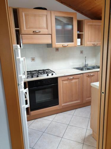 Η κουζίνα ή μικρή κουζίνα στο Casa Samy
