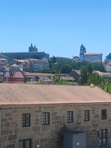 Γενική άποψη της πόλης Viseu ή θέα της πόλης από  αυτό το διαμέρισμα