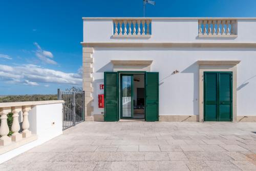 Balkoni atau teres di Masseria San Biagio
