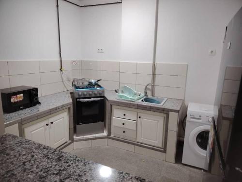 Cuina o zona de cuina de Résidence les phares