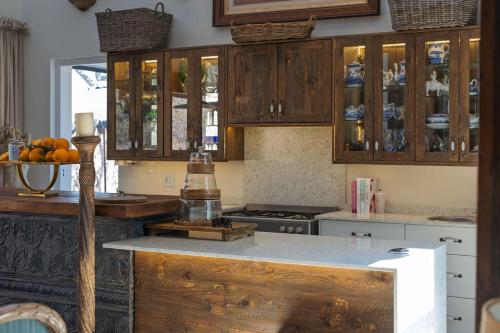 Dapur atau dapur kecil di Safari Moon Luxury Bush Lodge