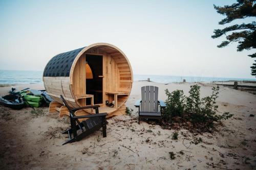 Příroda nedaleko prázdninového domu