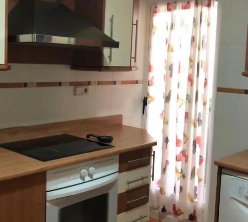 Dapur atau dapur kecil di Apartamento céntrico Albacete