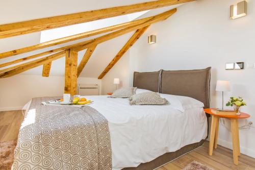 Posteľ alebo postele v izbe v ubytovaní Dubrovnik Luxury Residence – L’Orangerie