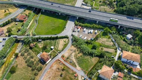 Letecký snímek ubytování Villa dei Nonni