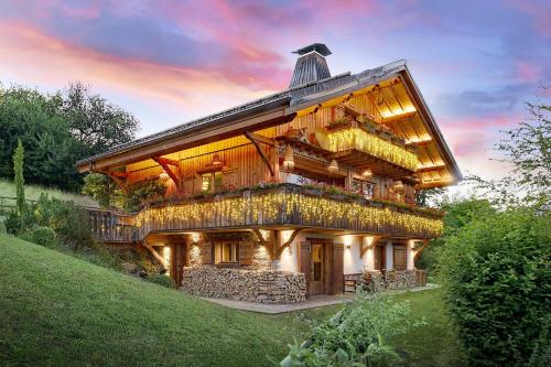 CHALET LES CERISES Jacuzzi, Sauna, Hammam, Cinéma