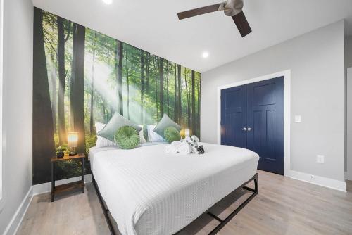 Una cama o camas en una habitación de Mountain View Escape