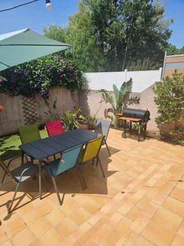 Maison Bleu Lavandin GRAU D'AGDE