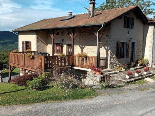 Maison de montagne avec SPA, cheminée et activités proche voisins - FR-1-489-534