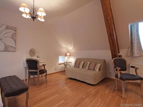 Χώρος καθιστικού στο Gîte familial avec jardin, proche chemins de randonnée, idéal pour 12 pers. avec salle de réception - FR-1-497-118