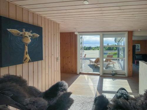 Χώρος καθιστικού στο Holiday Home Near Mols Bjerge And Skødshoved Beach