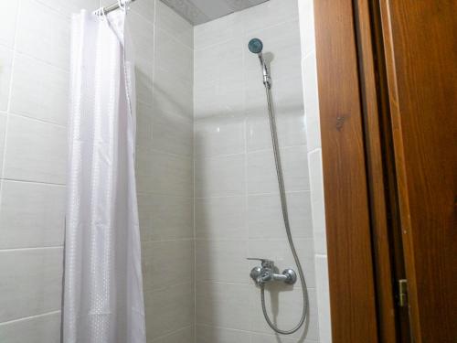 Koupelna v ubytování Bozui Hostel
