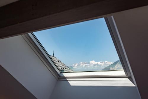 Nespecifikovaný výhled na hory nebo výhled na hory při pohledu z apartmánu