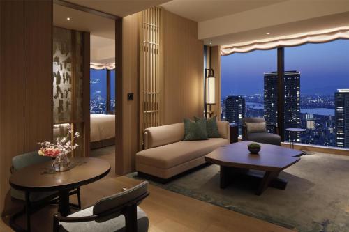 Coin salon dans l'établissement Waldorf Astoria Osaka