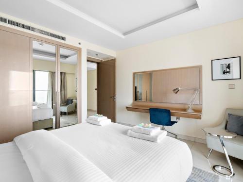 Katil atau katil-katil dalam bilik di The Signature Suite 1BDR in Paramount Tower A