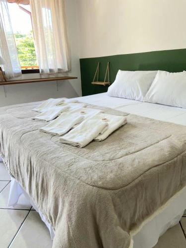 Katil atau katil-katil dalam bilik di Pousada Verona Paraty