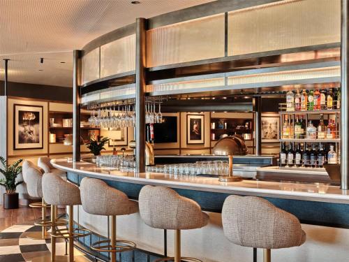 Loungen eller baren på Radisson Blu Hotel, Hamburg Airport