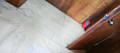 an overhead view of a room with a door at PINOY YOGA POLE PIYOPO LA UNION fan kubo 4 pax in Rimus