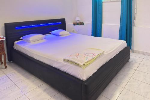 En eller flere senge i et værelse på Mont loué - Maison 6 personnes